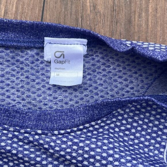GAP Purple Long Sleeve Athletic Top | Size Medium - Picture 3 of 5